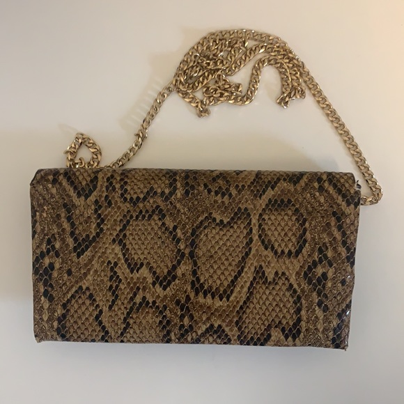 Crocodile print clutch - Picture 4 of 9